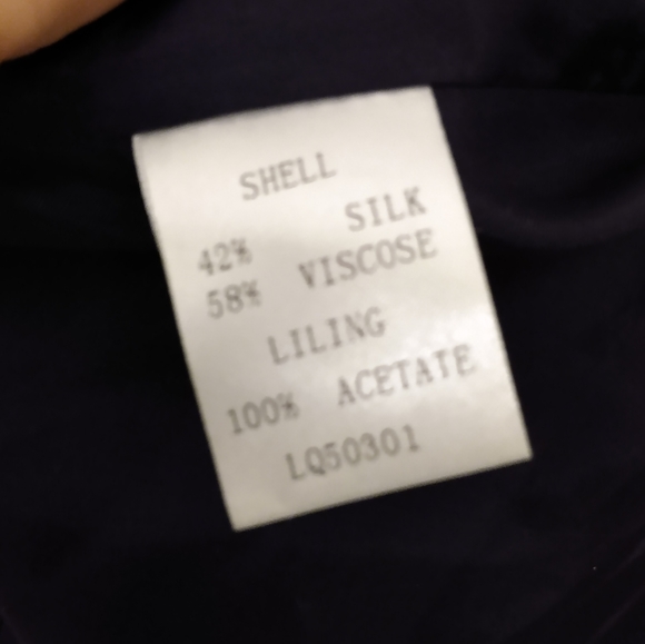 Oriental Silk blend jacket Pearl River - Picture 10 of 10